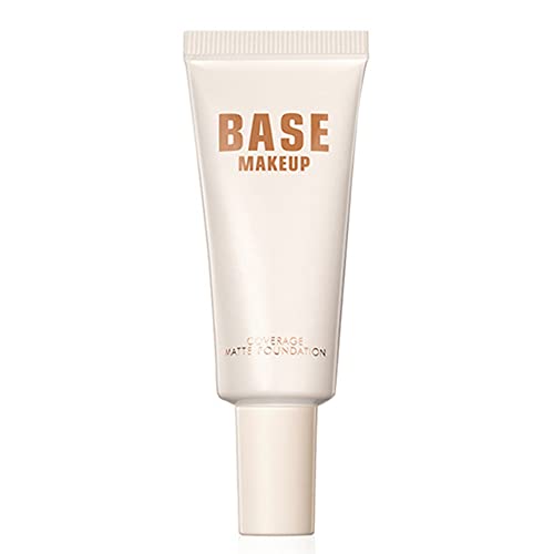 Greatlizard Liquid Foundation, Light & Breathable BB Cream, Moisturizer, Oil Control, Long Lasting Dark Circles Foundation con cobertura media, maquillaje natural e impermeable