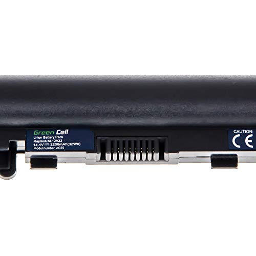Green Cell Batería Acer AL12A32 AL12A72 para Acer Aspire E1-570 E1-570G E1-572 E1-572G V5-571 E1-510 E1-510P E1-522 E1-530 E1-530G E1-532 V5-431 V5-531 V5-551 V5-551G V5-561 V5-561G V5-571G S3-471
