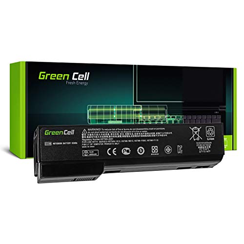 Green Cell® CC06 CC06XL CC09 - Batería para portátil HP ProBook 6360b 6460b 6465b 6470b 6475b 6560b 6565b 6570b (6 celdas, 4400 mAh, 10,8 V), color negro