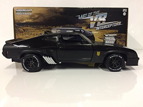 Greenlight 1:24 Último de los interceptores V8 (1979) -1973 Ford Falcon XB 84051, Negro