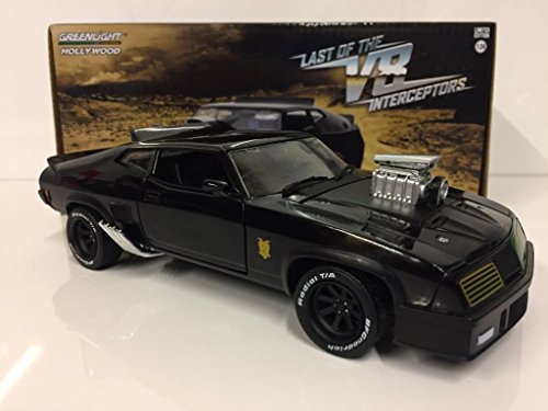 Greenlight 1:24 Último de los interceptores V8 (1979) -1973 Ford Falcon XB 84051, Negro
