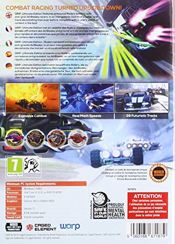 Grip: Combat Racing - Rollers Vs Airblades Ultimate Edition (PC) (Windows 8)