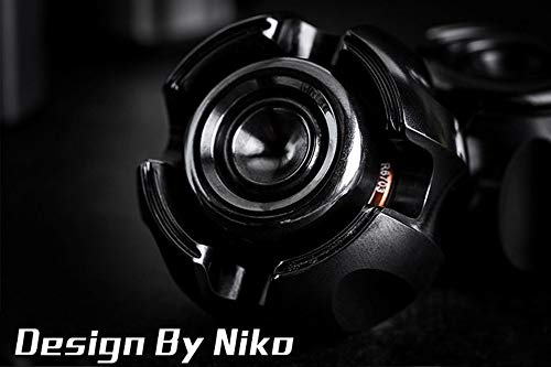 GRTVF Mano Spinner agotado de la aleación de Titanio Ruido Juguete Spinner Killing Time Nxiety de Socorro y Alivio de tensión for la yema del Dedo Gyro Interactivo Juguetes Niños Adultos