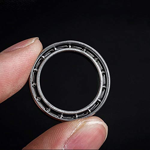 GRTVF Mano Spinner agotado de la aleación de Titanio Ruido Juguete Spinner Killing Time Nxiety de Socorro y Alivio de tensión for la yema del Dedo Gyro Interactivo Juguetes Niños Adultos