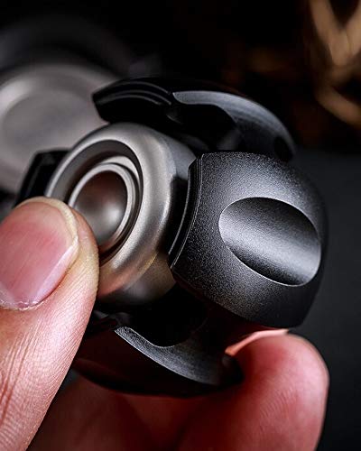 GRTVF Mano Spinner agotado de la aleación de Titanio Ruido Juguete Spinner Killing Time Nxiety de Socorro y Alivio de tensión for la yema del Dedo Gyro Interactivo Juguetes Niños Adultos