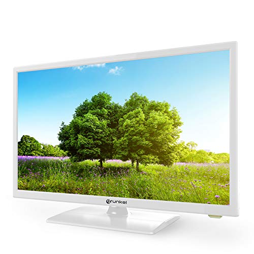 Grunkel - LED-2420B - Televisor de 61 centímetros con Panel HD Ready y Sintonizador TDT Alta Definición T2. Bajo Consumo y Auto-Apagado - 24 Pulgadas – Blanco