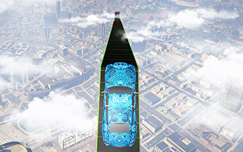GT Vertical Mega Ramp Car Stunt Racing Games