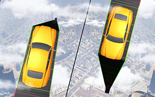 GT Vertical Mega Ramp Car Stunt Racing Games