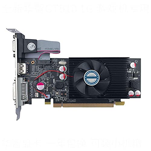 GT610 1 GB DDR3 chipset tarjeta gráfica video para PC y LP caso gabinete de memoria de vídeo PCI-E tarjeta gráfica de pantalla dual