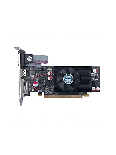 GT610 1 GB DDR3 chipset tarjeta gráfica video para PC y LP caso gabinete de memoria de vídeo PCI-E tarjeta gráfica de pantalla dual