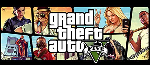 GTA V GTA 5 Grand Theft Auto 5 Rockstar Jogos Games Logo Beanie Berretti in Maglia - STRICK138
