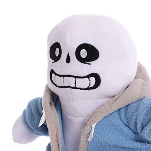 Gtrjin 23cm Sans Undertale Juego de Juguete de Felpa Undertale Sans Juguetes de Peluche Suave muñeco de Peluche Juguetes para niños cumpleaños