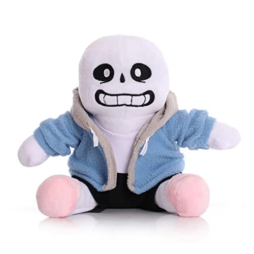 Gtrjin 23cm Sans Undertale Juego de Juguete de Felpa Undertale Sans Juguetes de Peluche Suave muñeco de Peluche Juguetes para niños cumpleaños