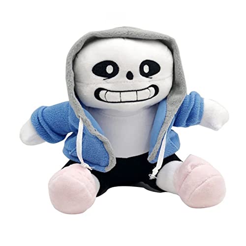 Gtrjin 23cm Sans Undertale Juego de Juguete de Felpa Undertale Sans Juguetes de Peluche Suave muñeco de Peluche Juguetes para niños cumpleaños