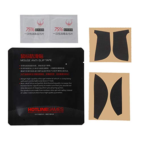 guangzhou Original Hotline Games Mouse Patines Pegatinas Laterales Almohadillas Resistentes al Sudor Cinta Antideslizante para Zowie EC2-A Gaming Mouse