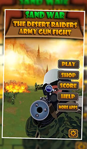 guerra de arena: la lucha asaltantes del desierto arma ejército - gold edition