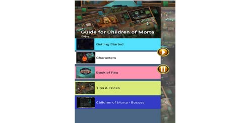 Guide for Children of Morta