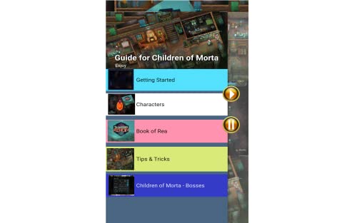 Guide for Children of Morta