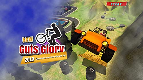 Guts glory 3d - obstacles course & Happy on wheels