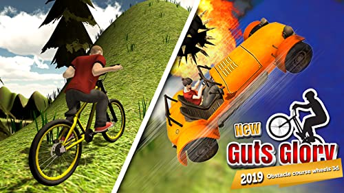 Guts glory 3d - obstacles course & Happy on wheels