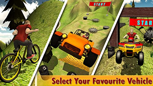 Guts glory 3d - obstacles course & Happy on wheels