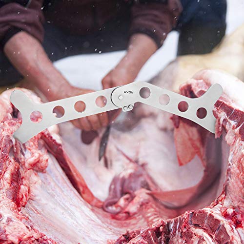 GVDV Kit de cuchillos de caza, juego de accesorios para campo para hombres, procesamiento de juegos de carnicero para caza de ciervos, pesca, camping, regalos para hombres, 6 piezas