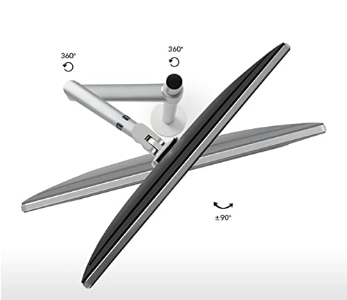 Gyalid LCD MONITOR MONTE DE MONTE DE MONTE, LOVTS MONITOR SOPORTE ROTACIÓN DE ROTACIÓN Ajuste el escritorio El soporte del monitor, adecuado for computadoras portátiles de 12 a 17 pulgadas, pantalla 3