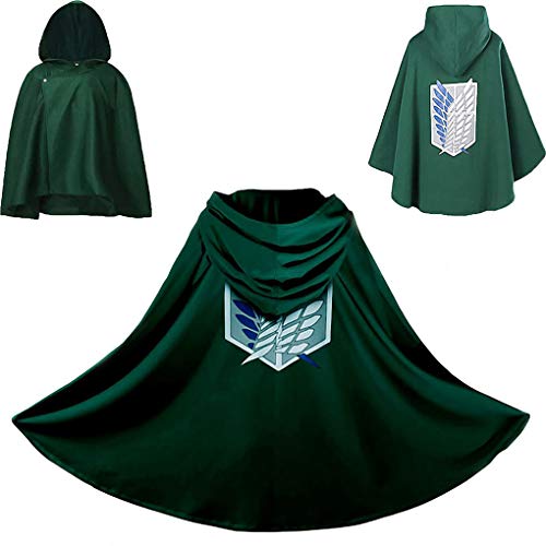 GZHPS Anime Cosplay Mujer Aot Cosplay Cape Attack on Titan Pop Levi