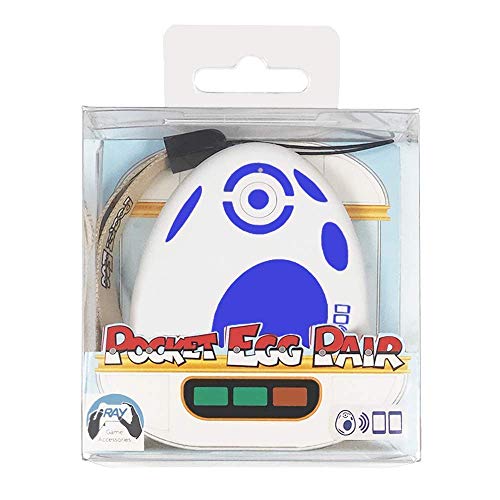 GZW-Shop Pokemon Go Plus 2020 Pocket Egg Pair Auto Cazar Accesorio para 2 Pokemon Go ID Cuenta Auto Captura y Recogida Plus Larga duración en Espera Conexión Bluetooth Estable
