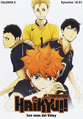 Haikyu!! Los Ases Del Voley Temporada 2 Parte 2 Ep. 14-25 [DVD]