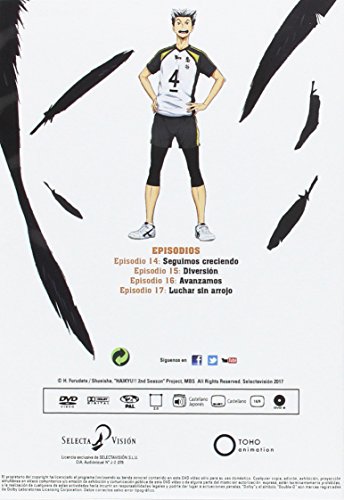 Haikyu!! Los Ases Del Voley Temporada 2 Parte 2 Ep. 14-25 [DVD]