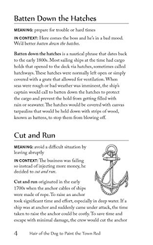 Hair of the Dog to Paint the Town Red: The Curious Origins of Everyday Sayings and Fun Phrases