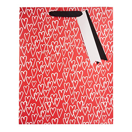 Hallmark - Bolsa de regalo (tamaño grande), diseño de corazones