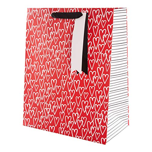 Hallmark - Bolsa de regalo (tamaño grande), diseño de corazones