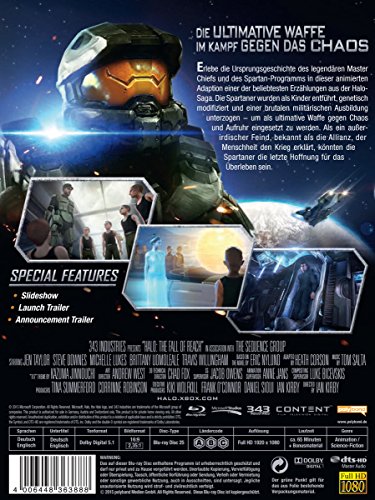 Halo - The Fall of Reach - Steelbook [Francia] [Blu-ray]