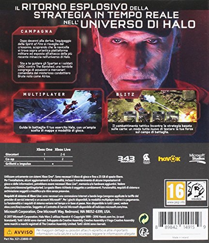 Halo Wars 2 - Xbox One [Importación italiana]