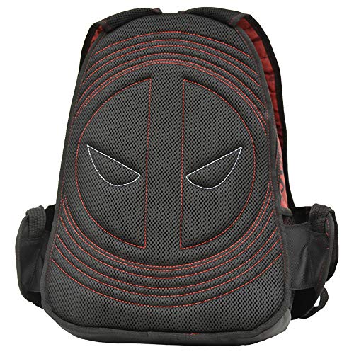 HAMIQI Mochila Anime Deadpool Mochila informal para estudiantes Mochila de viaje al aire libre Mochila escolar multifunción