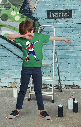 Hariz – Camiseta de fútbol, Dab Skelett Costa Rica, equipación de equipación con tarjetas de regalo rojo 24 meses