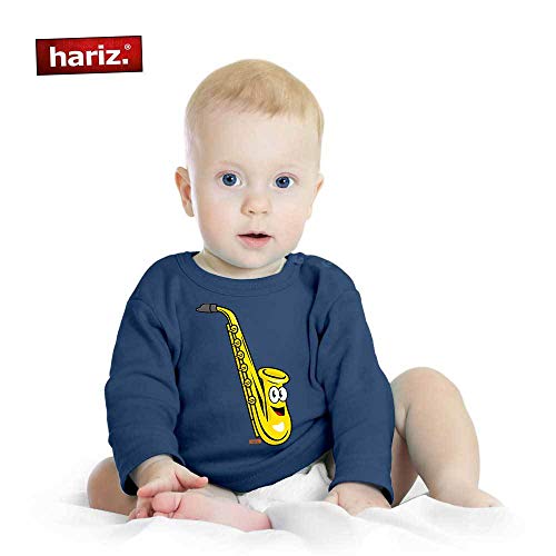 Hariz - Suéter para bebé (6-12 meses), diseño de pingüino, color negro