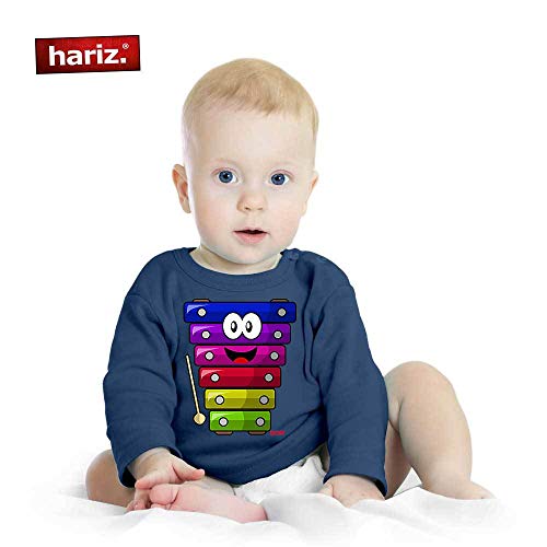 Hariz - Suéter para bebé con diseño de pingüino, color negro, 6 – 12 meses