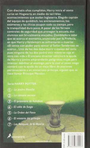 Harry Potter 6 y el misterio del príncipe: Harry Potter y el misterio del principe