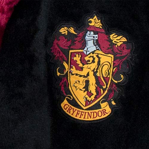 HARRY POTTER - Gryffindor -Bata para niños - Negro 11-12 Años