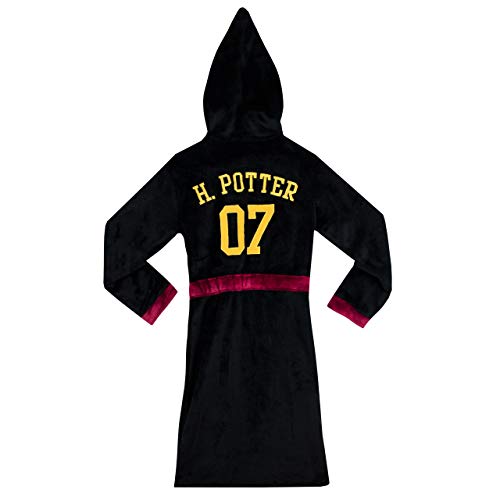 HARRY POTTER - Gryffindor -Bata para niños - Negro 11-12 Años