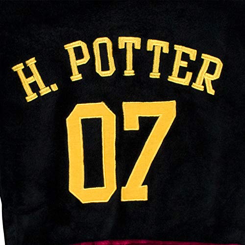 HARRY POTTER - Gryffindor -Bata para niños - Negro 11-12 Años