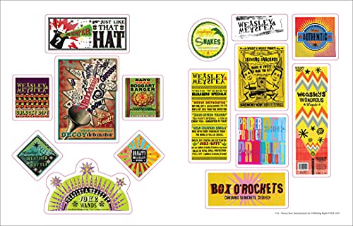 Harry Potter World of Stickers: Art from the Wizarding World Archive