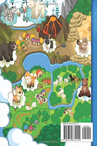 Harvest Moon One World Notebook wide ruledb 6”x9” (120 pages): style cover, perfect bound notebook paper for journal taking notes gaming notepad, ... for scoring and Teens... (120 pages, lined