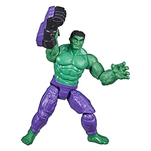 Hasbro Marvel Avengers - Figura Mech Strike de Hulk de 15 cm con Accesorio Mech de Batalla - para niños de 4 años en adelante