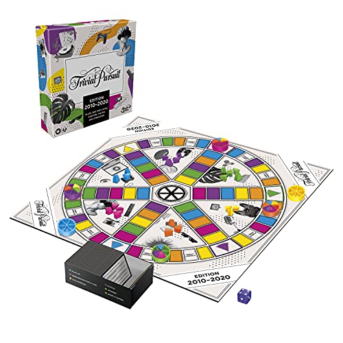 Hasbro Trivial Pursuit 2010 Edition Incluye años 2010 a 2020, Juego de Mesa para Adultos y Adolescentes, para 2 - 6 Jugadores de 16 años