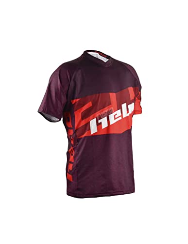 Hb2110 - Camiseta Trial Bicicleta Fusion Junior Color Rojo Talla M