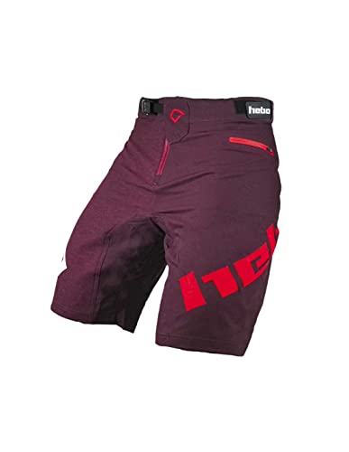 Hb3010 - Pantalon Bike Trial Bicicleta Fusion Color Rojo Talla L